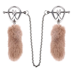 도매 봉제 펜던트 금속 젖꼭지 클램프 스테인레스 스틸 BDSM 젖꼭지 클립 가죽 벨트 칼라 섹스 토이 커플 유혹 제품 - Product Image 1