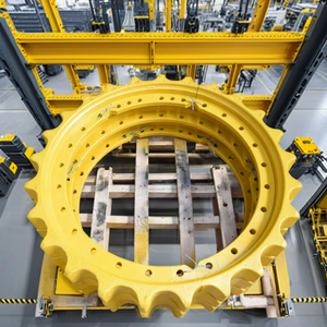 <span class=keywords><strong>Bulldozer</strong></span> Segment 1211907h1 Dozer Td25m Drive Sprocket Rim 617942c2 Suit para Dressta Td25 Sprocket Segment 617942c2 617942c4 - Product Image 4