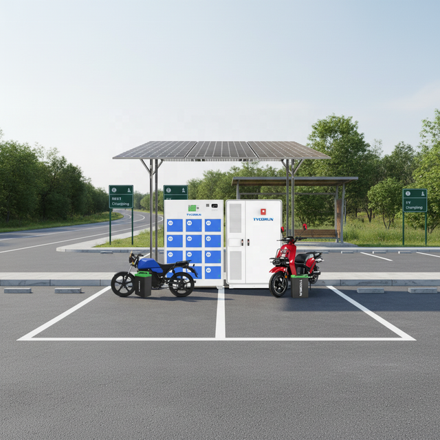 Tycorun Commercial Electric Scooter/Motorcycle/Cars Charging Station Fast Charging Lifepo4 Battery Aluminum Alloy Battery