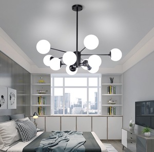 Đèn Chùm Và Đèn Chất Lượng Cao Trực Tiếp Từ Nhà Máy Bộ Đèn Trần Ngôi Sao Sợi Quang Hiện Đại Bộ Đèn Treo Treo Mặt Dây - Product Image 4