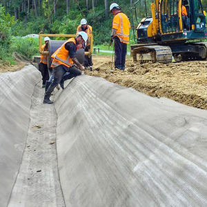 Isolation accélérée d'infiltration d'<span class=keywords><strong>eau</strong></span> <span class=keywords><strong>de</strong></span> <span class=keywords><strong>pluie</strong></span>-filtrez le géotextile tissé pour des routes municipales - Product Image 2