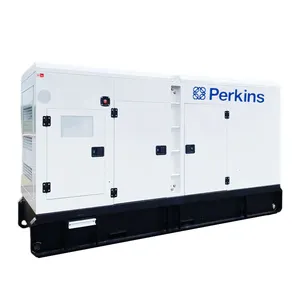 Perkins 100kva Dieselgeneratorset Van Het Type Aanhangwagen Voor Tier 3 Emissienormen In Het Veld