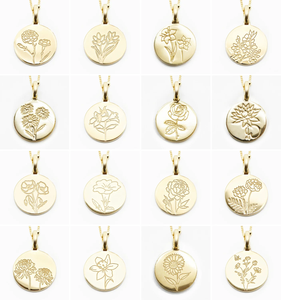 <span class=keywords><strong>Collier</strong></span> de fleurs de <span class=keywords><strong>naissance</strong></span> cadeau d'anniversaire personnalisé pour les cadeaux de nouvelle <span class=keywords><strong>maman</strong></span> bijoux faits à la main <span class=keywords><strong>collier</strong></span> de charme de fleur de mois de <span class=keywords><strong>naissance</strong></span> en argent 925 - Product Image 3