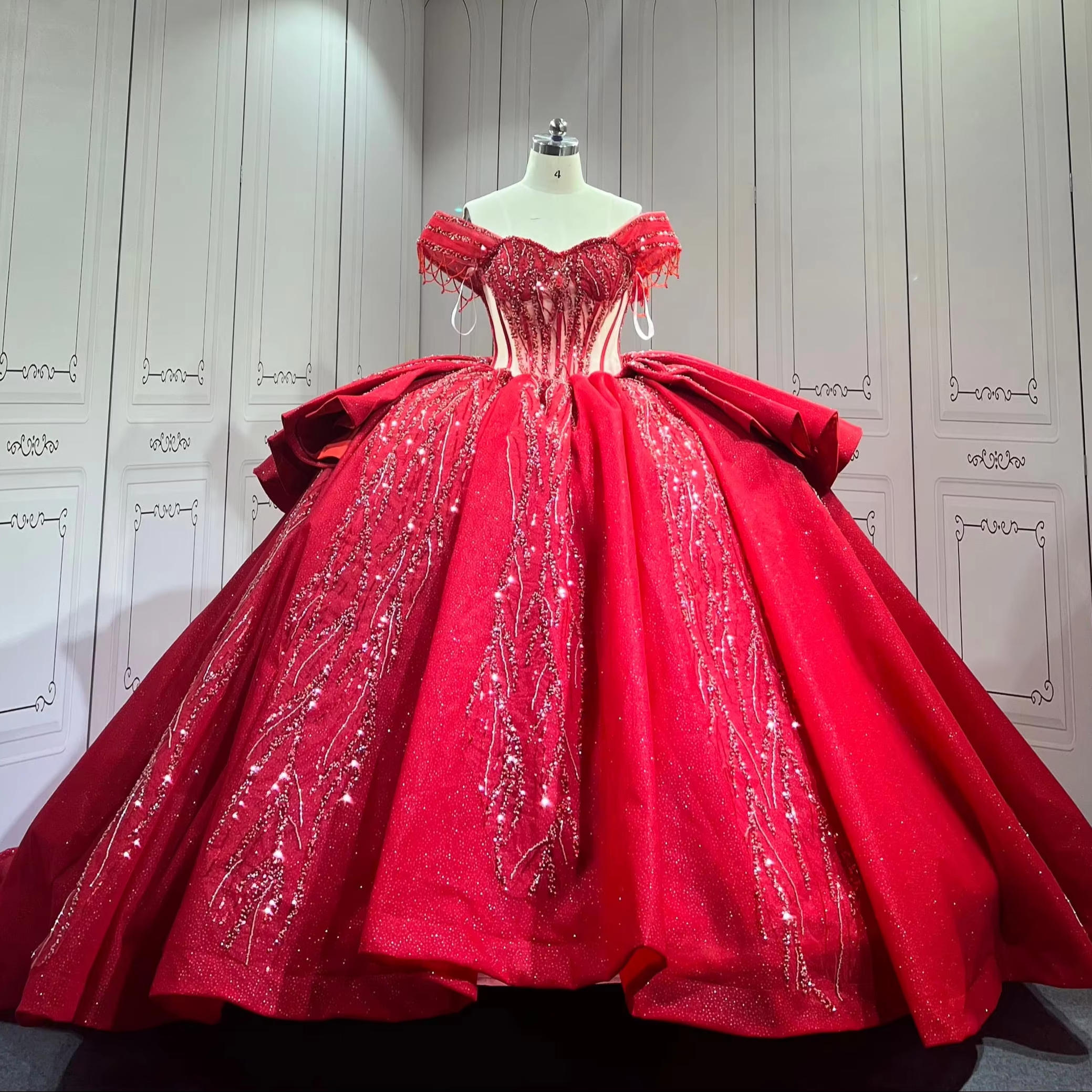 Red Dress - Red Lace Dress for Women 2025 New Style