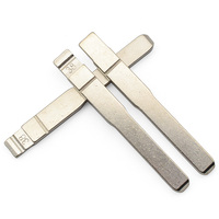38 #   Lame de clé métallique non taillée HU101 pour télécommandes universelles KD Keydiy Xhorse VVDI, ébauches de clés de voiture n°38