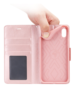 Capa Carteira de Couro PU Hanman para <span class=keywords><strong>Samsung</strong></span> <span class=keywords><strong>Galaxy</strong></span> S25 FE / S25 Ultra, Flip, Macia, Magnética com Suporte - Product Image 6