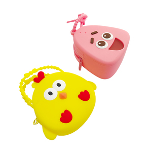 Custom Waterproof Silicone Cartoon <b>Coin</b> <b>Purse</b> for Kids Cartoon Cute Earphone Storage Bag Gift Keychain - Product Image 3