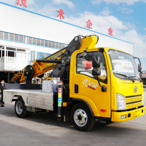 Скидка на автовышку 4x2 JQCM с регулируемой высотой подъема от 20 до 35 метров - Product Image 1