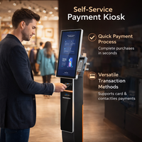 Kiosque de paiement, machine de paiement automatique, kiosque de caisse automatique, kiosque de libre-service tout-en-un pour centre commercial et magasin de proximité
