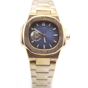 Nuevo Reloj de Pulsera Automático Mecánico de Acero Inoxidable con Correa de Cuero, Resistente al Agua, <span class=keywords><strong>Serie</strong></span> Cien, de Moda y Negocios, 40.5mm, Modelo 2026 - Product Image 4