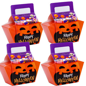 Cajas de papel duraderas para dulces de Halloween, suministros de regalo de fiesta, dulces y dulces - Product Image 1