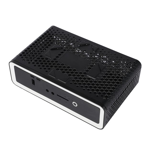 Custom OEM/ODM Mini ITX Aluminum Enclosure - Rugged Industrial Metal Case for Edge Computing and Smart IoT Applications