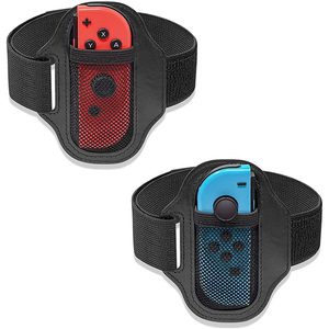 Bande de sangle de sport de jambe élastique réglable pour NS <span class=keywords><strong>Switch</strong></span> Sport Accessoires <span class=keywords><strong>Ring</strong></span> <span class=keywords><strong>Fit</strong></span> <span class=keywords><strong>Adventure</strong></span> Game - Product Image 1