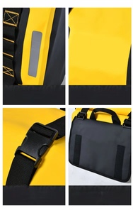 Modische PVC-Motorrad-Aufbewahrung tasche mit großer Kapazität Reiß verschluss verschluss Wasserdichte Rücksitz-Heck tasche Universal Characters Pattern - Product Image 4