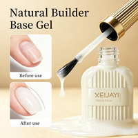 XEIJAYI Colle de construction blanc laiteux sans HEMA, sans TPO, non toxique, gel UV à base d'eau, vernis à ongles en bouteille, vente en gros, pour salons et marques privées