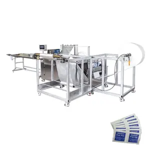 Mesin pengemasan tisu basah dengan kecepatan cepat, mesin kemasan tisu basah alkohol, mesin pengemasan tisu basah
