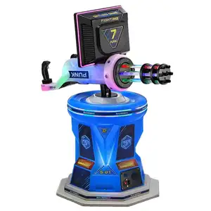Máquina de jogo de arcade elétrica operada por moeda VR Simulador de tiro com arma comercial novo estilo