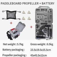 Propulseur de planche à pagaie motorisée haute performance avec télécommande sans fil, moteur électrique pour SUP, pour le surf et les loisirs nautiques