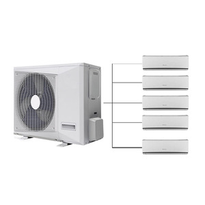 ระบบปรับอากาศกลางแบบหลายจุดเชื่อมต่อ (Multi Outdoor VRV) ระบบปรับอากาศแบบท่อในอาคาร (Indoor Ducted VRF) สำหรับใช้ในโรงแรม ระบบปรับอากาศแบบฝังฝ้าเพดาน - Product Image 6