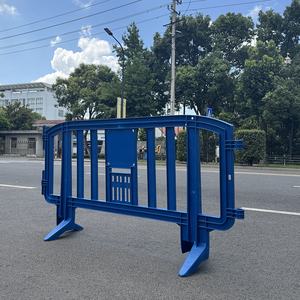 Barrière de sécurité <span class=keywords><strong>Movit</strong></span> standard de l'UE 2m/1.25m PP barrière de circulation garde-corps pour piétons en plastique barrière de déviation de foule résistante aux UV - Product Image 3