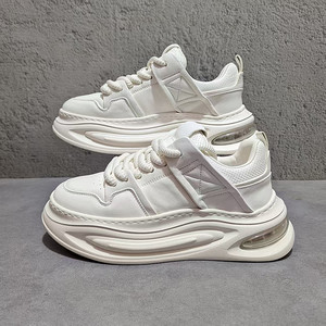 Men's Casual Board Shoes Low Cut Breathable Mesh Simple Comfortable Versatile Lace-Up Closure Anti-Slippery for Slow Walking - Product Image 4