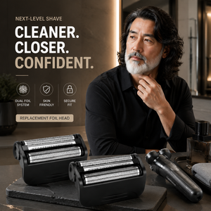 Universal Electric <b>Razor</b> Blade Refills with <b>Foil</b> Replacement Head Stainless Steel Shaving Accessories Manufacturer - Product Image 1
