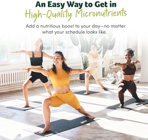 Superaliment minéral biologique de marque distributeur en fibres alimentaires Super Greens poudre de légumes Supplément multivitaminique complet - Product Image 4