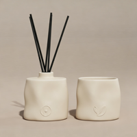 Ensemble diffuseur de parfum en céramique C&H Private Label avec boîte cadeau
