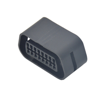 Venta al por mayor de 16 pines hembra OBD2 J1962 Cable de extensión conector Obd 2/Obd Ii/Obdii/Obd-ii Categoría Conectores