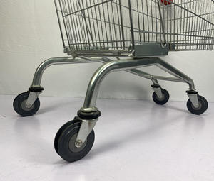 भारी शुल्क यूरोपीय शैली 240l बाजार सुपरमार्केट शॉपिंग ट्रॉली के साथ बेबी लाउंज चेयर के साथ - Product Image 5