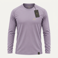 Tissu pour hommes, idéal pour la course à pied, la gym, l'entraînement, chemise athlétique à manches longues, design sportswear tendance, coupe confortable et extensible