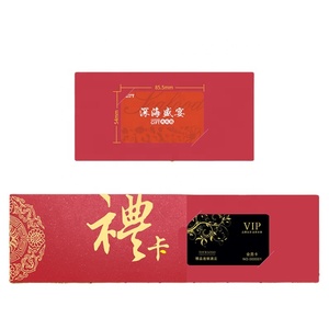Caja de sobre de paquete de tarjeta de crédito VIP personalizada de lujo con revestimiento UV Laminación mate en relieve para embalaje de tarjeta de cupón de bienvenida - Product Image 6