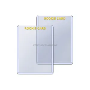 3x4 держатель для карт Toploader-напечатанный Rookie-Золотой