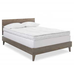 2" Firm Thick Down <strong>Feather</strong> Mattress <strong>Bed</strong> Protectors Pillow Top King Queen Full Mattress <strong>Topper</strong> - Product Image 1