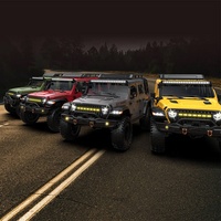 Off Road MK07 1/7 RC Monster Truck Télécommande Crawler 1:7 avec moteur sans balais CNC Gears et verrouillage du différentiel avant arrière