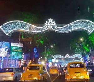 ไฟถนนดิวาลีมีลวดลายสำหรับตกแต่งวันหยุดกลางแจ้งสินค้าใหม่ - Product Image 2