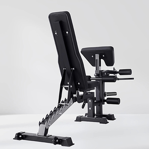 Banco de Fitness Multifuncional para Hombre, Silla Ajustable para Abdominales y Mancuernas, Equipo de Ejercicio para Gimnasio en Casa <span class=keywords><strong>con</strong></span> Polea - Product Image 2