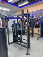 Machine de musculation à tirage vertical (Lat Pulldown) à charges guidées pour l'entraînement du dos – Équipement de fitness pour la musculation dorsale