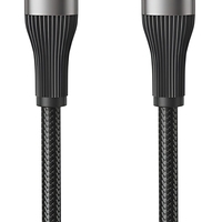 Câble de charge rapide Type-C vers Type-C 3A avec conducteur en cuivre étamé en alliage d'aluminium TPE pour iPhone, téléphone portable, ordinateur et voiture