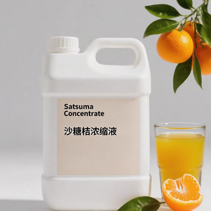 Arômes alimentaires naturels solubles dans l'eau Adultes Enfants Concentré <span class=keywords><strong>de</strong></span> sucre <span class=keywords><strong>Satsuma</strong></span> Saveur <span class=keywords><strong>de</strong></span> mandarine Boisson halal entièrement naturelle - Product Image 1
