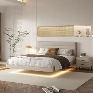 ラバーウッド中国製子供用ベッドフラットルーム無垢材寮レンタルルームエコノミーシングルベッド