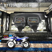 Nouvel ensemble de jauges de moto MOTERCROSS (compteur de vitesse et compte-tours) pour Enduro DT125 DT125R DT 125 125R, montage à droite, pour rénovation/amélioration