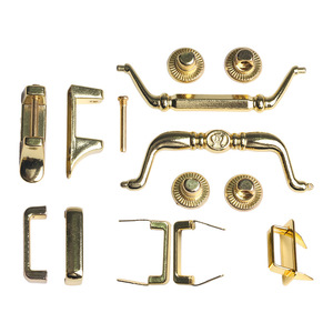 Metal Mini Handles For Bags And Boxes Gold U Shape Durable Bag Accessories - Product Image 1