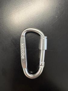 ขายส่งจากโรงงาน พวงกุญแจโลหะอะลูมิเนียมขนาด 80 มม. ราคาถูก พร้อมตะขอเกี่ยวแบบคาราไบเนอร์ - Product Image 6