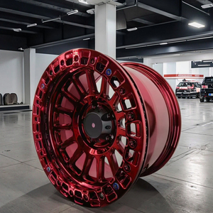 Nuevas llantas deportivas HRW PROJECT de aleación de aluminio forjado, diseño cóncavo plateado, 17x9, PCD 6x139.7, ET10, ajuste universal para automóvil, 3 años de garantía. - Product Image 2