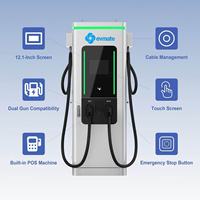 Station de recharge pour véhicules électriques Ocp1.6 Ocpp2.0 200kW 240kW double CCS2 Chademo DC nouvelle pour la recharge de camions électriques du sol au sol