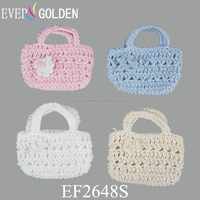 Mini Häkeln Stricken Baby Tasche Produkte Für Baby Dusche Baby Kleid Favor Taschen Candy Halter Party Favor