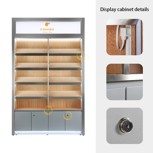 Tienda <span class=keywords><strong>de</strong></span> cigarros directa <span class=keywords><strong>de</strong></span> fábrica, humidor <span class=keywords><strong>de</strong></span> exhibición <span class=keywords><strong>de</strong></span> cigarros con cerradura <span class=keywords><strong>de</strong></span> iluminación Led, gabinete <span class=keywords><strong>de</strong></span> madera <span class=keywords><strong>de</strong></span> <span class=keywords><strong>cedro</strong></span> grande, humidificador <span class=keywords><strong>de</strong></span> cigarros - Product Image 6