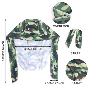 Pañuelos de Poliéster con Logotipo Personalizado, Ajustables, con Estampados de Camuflaje y Patrióticos para Hombres y Mujeres - Product Image 2