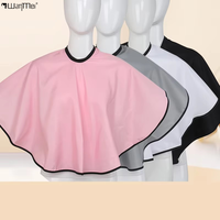 Tablier Wanmei pour salon de beauté, produits chimiques ménagers, imperméable, châle pour teinture capillaire, cape pour teinture capillaire, cape de coiffeur, cape de salon de coiffure